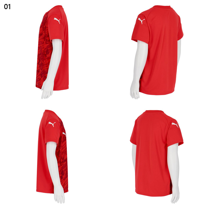 PUMA（プーマ） ジュニア キッズ teamFINAL グラフィック ゲームシャツ