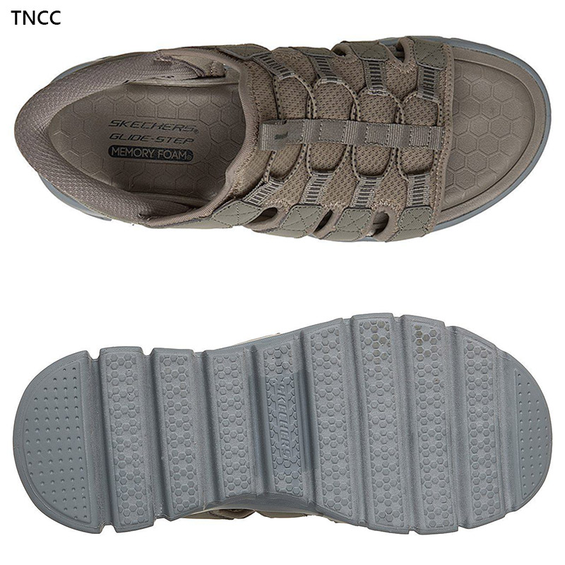 SKECHERS（スケッチャーズ） メンズ GLIDE STEP SANDAL - ONGOER