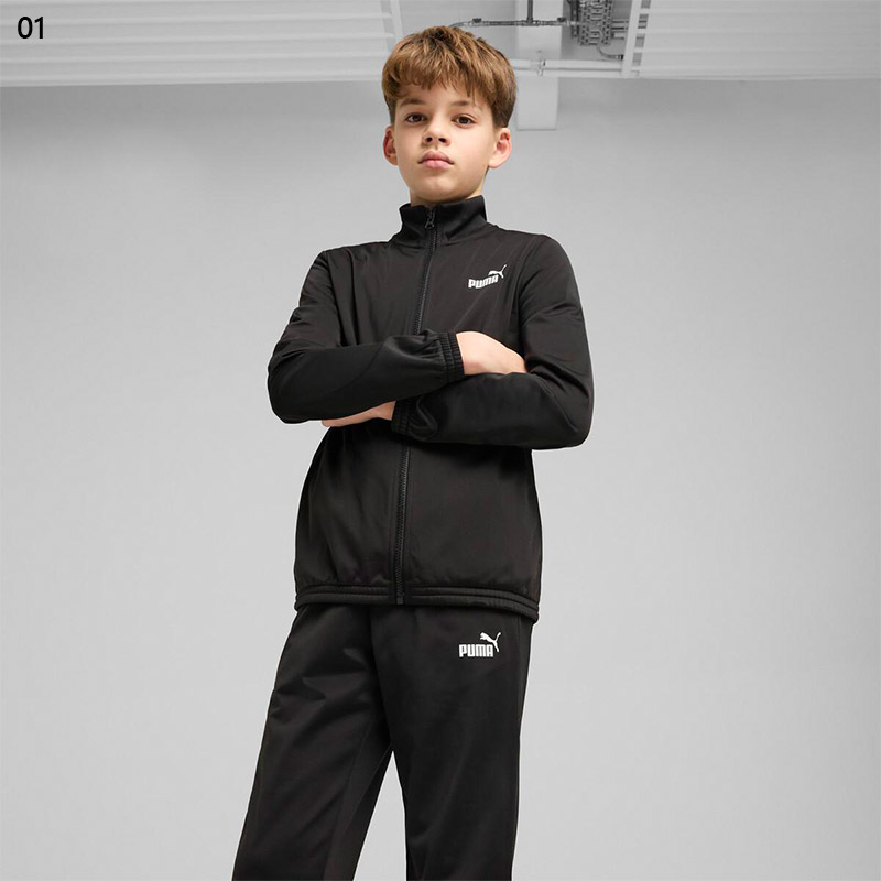 PUMA（プーマ） 上下セット ジュニア キッズ ボーイズ ポリ スーツ B