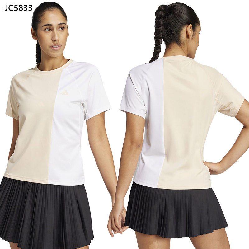 ☆ レディーステニスウエア  PACIFIC  adidas 上下セット L ★ adidas アディダス レディース W TENNIS CLUB Tシャツ JAPAN