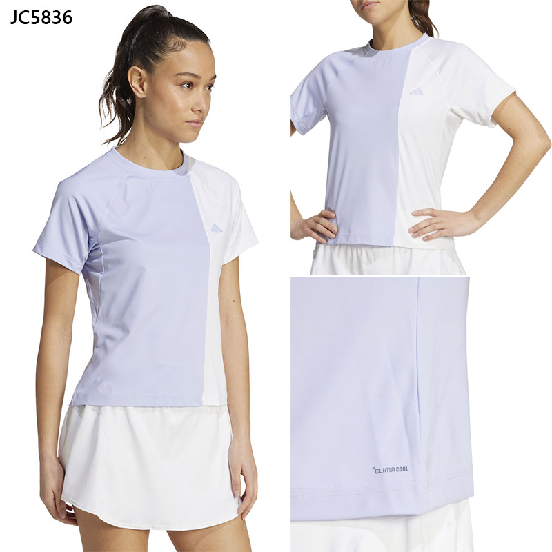 adidas アディダス レディース W TENNIS CLUB Tシャツ JAPAN