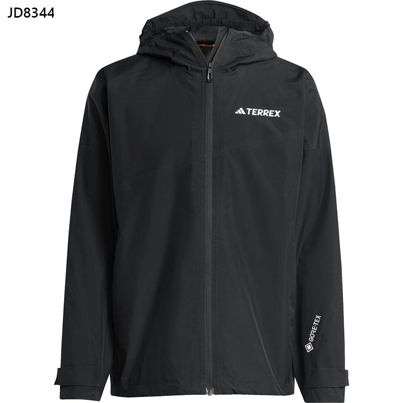 アディダス メンズ XPR 2L GORE JKT アパレル アウトドア レインジャケット パフォーマンスジャケット 防水性 透湿性 GORE-TEX 長袖 テレックス ブラック 黒 グリーン 緑 送料無料 adidas KVF62 adidas（アディダス） メンズ XPR 2L GORE JKT アパレル アウトドア