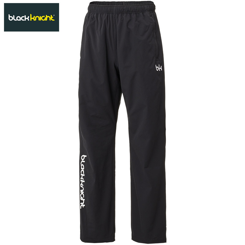ブラックナイト メンズ レディース ウォームアップパンツ テニス バドミントンウェア ボトムス ブラック 黒 送料無料 blackknight S-4711U black knight ブラックナイト メンズ レディース ウォームアップパンツ