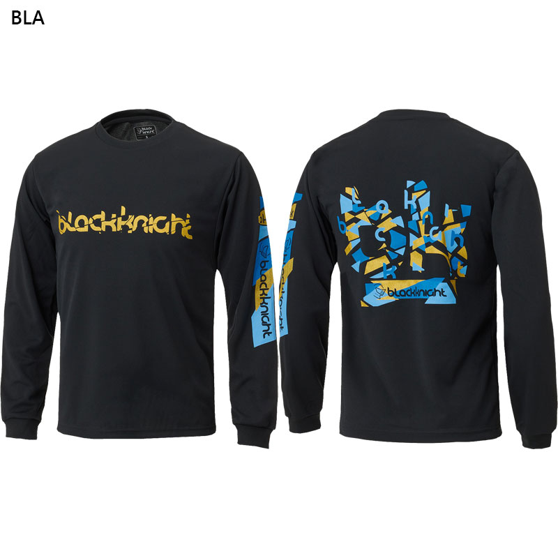 black knight ブラックナイト メンズ レディース ドライロングTシャツ