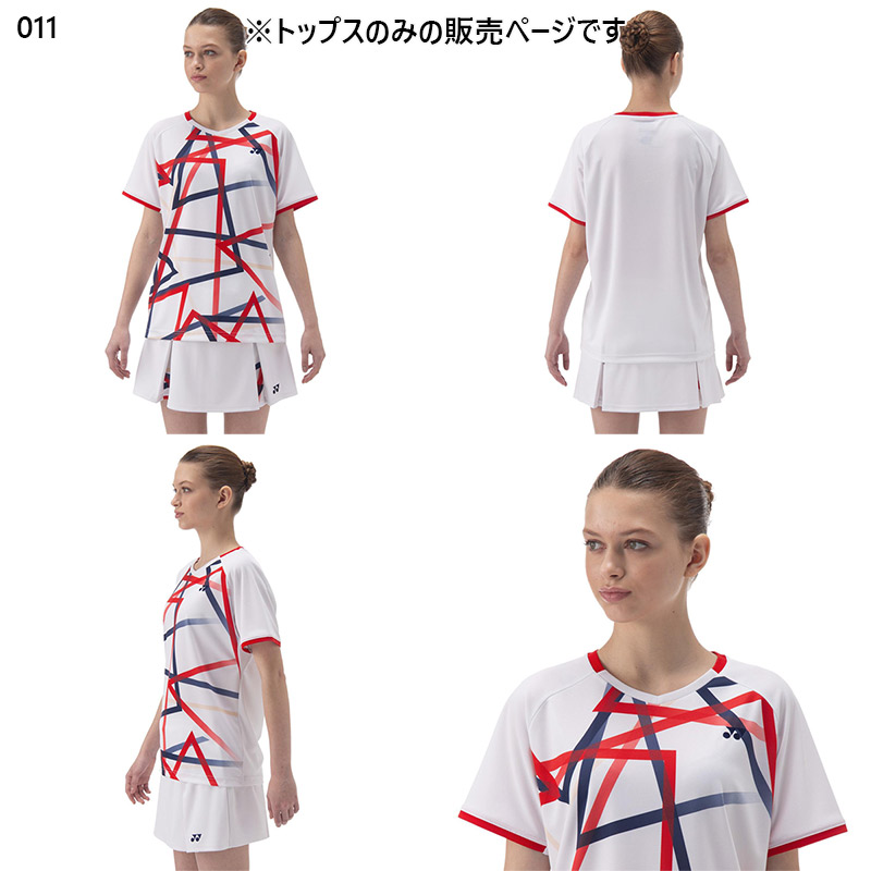 YONEX ゲームシャツ Oサイズ テニス バドミントン YONEX（ヨネックス） レディース ウィメンズゲームシャツ(レギュラー