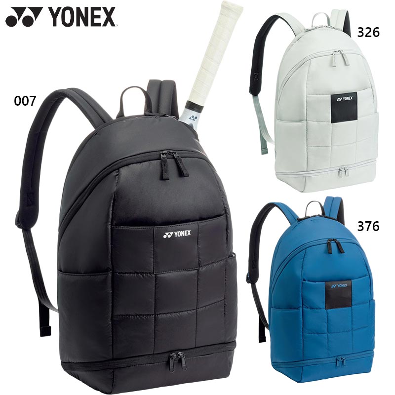 美品　ヨネックス　ラケットバッグ6　リュック付 レディース　メンズ 美品 ラケットバッグ 6本用 ネイビー&レッド｜Yahoo!フリマ（旧