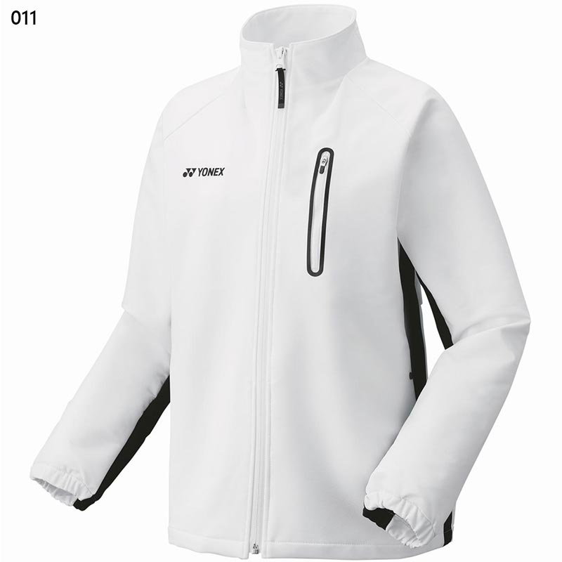 ヨネックス ウィメンズウォームアップシャツ ホワイト【サイズＬ】 YONEX（ヨネックス） レディース ウィメンズウォームアップシャツ