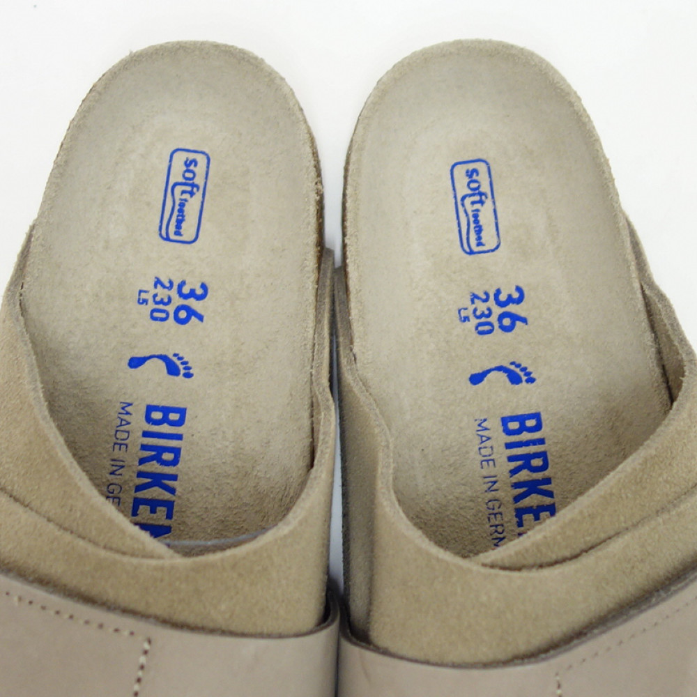 ビルケンシュトック BIRKENSTOCK Kyoto Soft Footbed（キョウト ソフトフットベッド） 1019292 グレー  トープ（ヌバック／スエード） （レディース） UBHTmgyNdT, シューズ - monttwalex.com