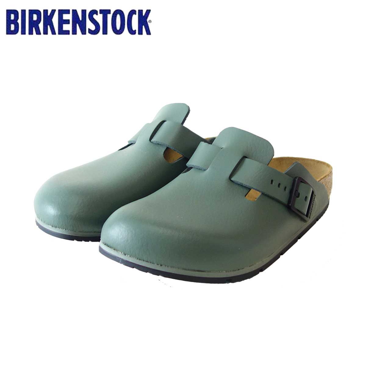 ビルケンシュトック BIRKENSTOCK プロフェッショナル  Boston PRO（ボストン プロ）1026081  タイム（メンズ サンダル） レギュラーフィット 天然皮革 クロッグ｜shoes-sinagawa｜02