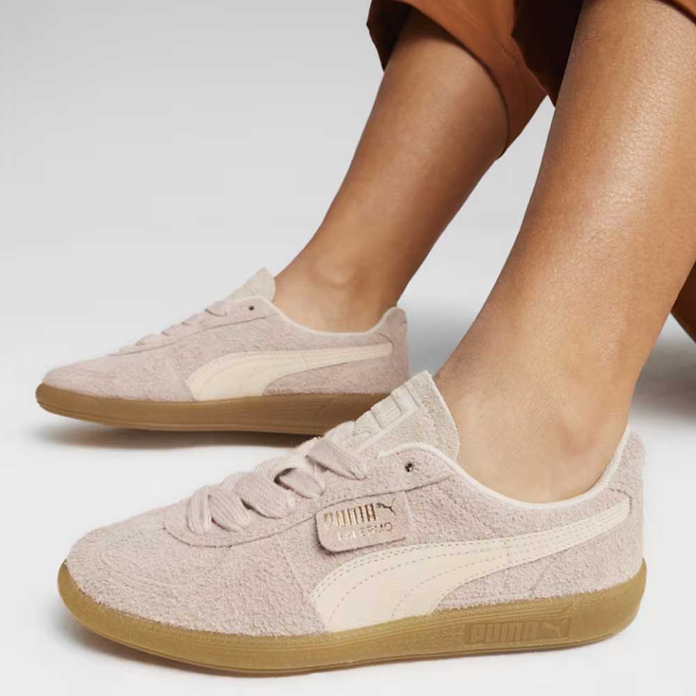 プーマ PUMA ユニセックス パレルモ ヘアリー スニーカー 39725102 Rose Quartz-Rosebay（レディース）スエードレザー  ローカット スニーカー ウォーキング