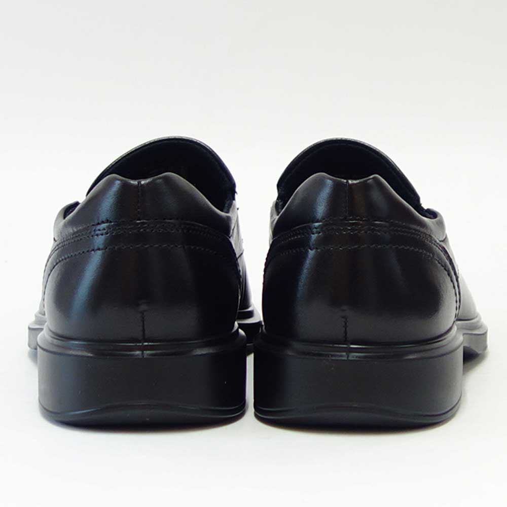 美品 エコー ecco スリッポン 革靴 41 黒 本革 ビジネスシューズ 26 エコー ECCO HELSINKI 2 MEN'S SLIP-ON 500154 01001 ブラック（メンズ