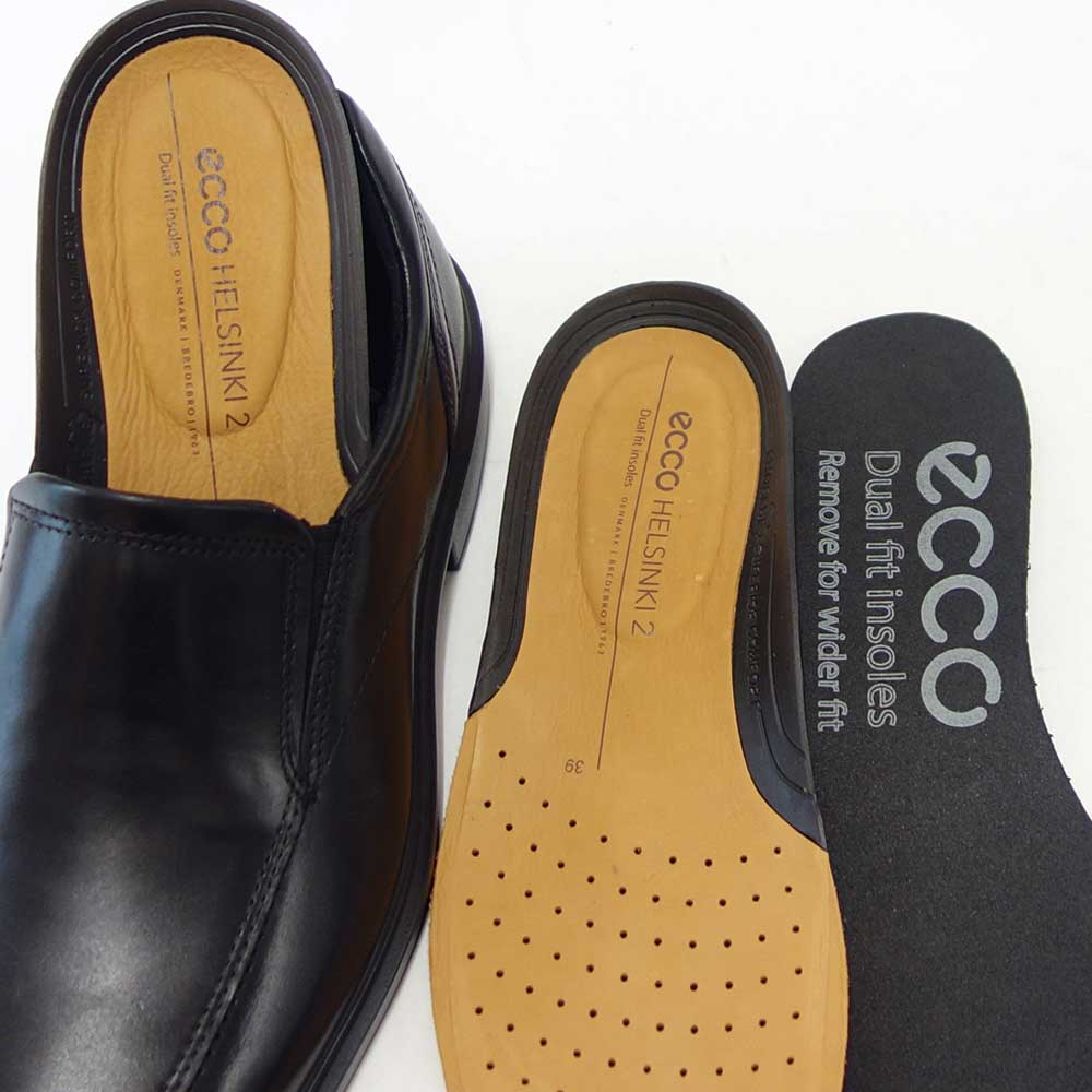 ECCOエコー 24.5cm革靴 黒 ローファー スリッポン男女兼用ecco ECCOエコー 24.5cm革靴 黒 ローファー スリッポン男女兼用ecco
