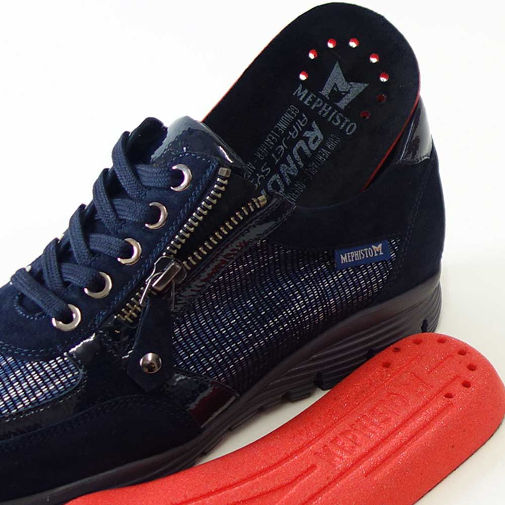 メフィスト MEPHISTO YLONA（イロナ）ネイビー 5143432 天然皮革