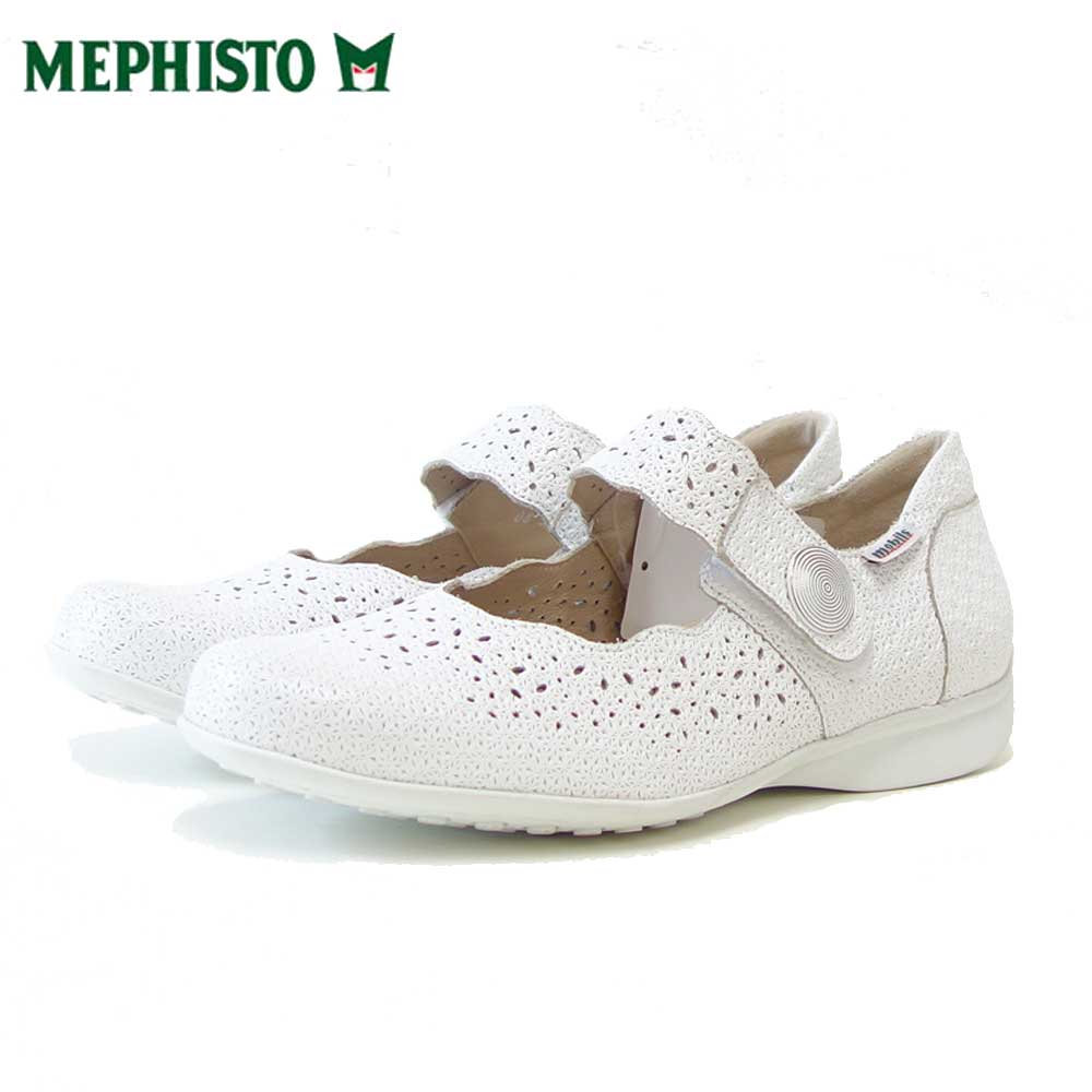 メフィスト MEPHISTO FABIENNE（ファビエンヌ）ホワイト 5144390 天然 