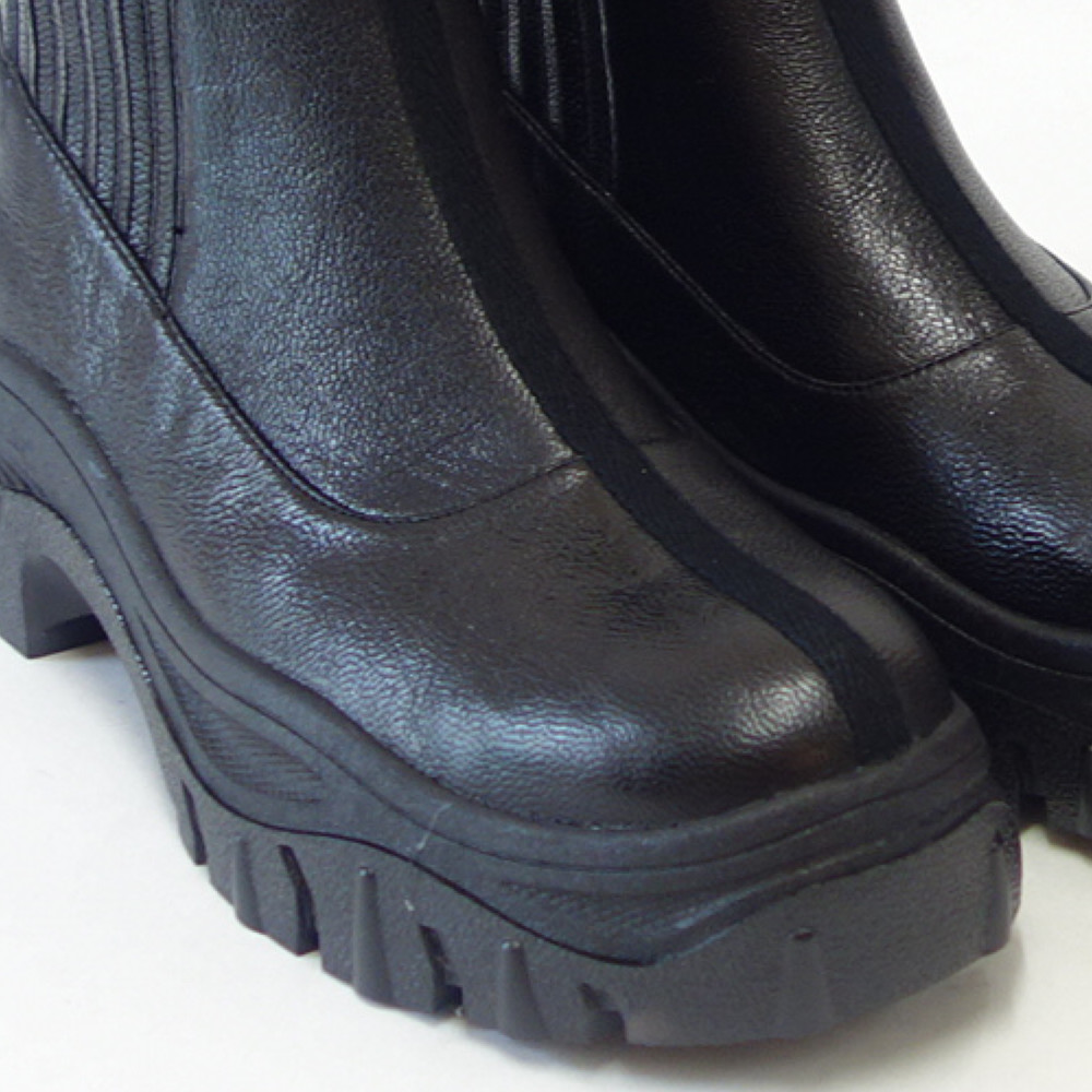 yuko imanishi ＋ ユーコ イマニシ＋ 716038 ブラック サイドゴア