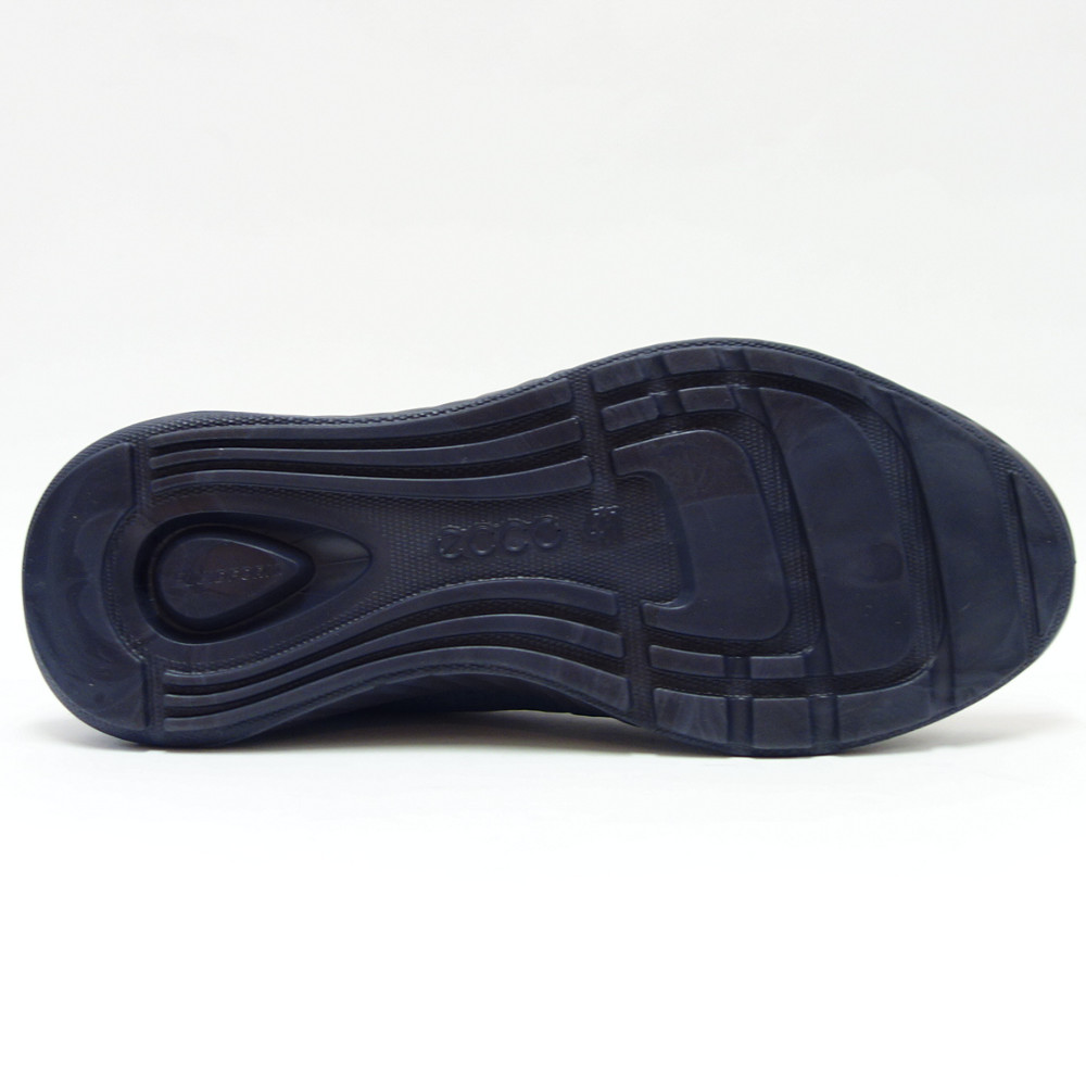 ecco（エコー） ECCO ATH 1F STREET STYLE LEATHER SNEAKERS ネイビー 