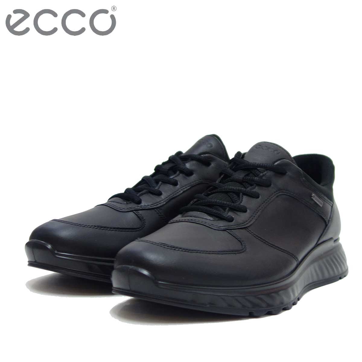 エコー ECCO EXOSTRIDE M LOW GTX ブラック 835304（メンズ
