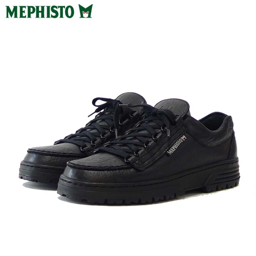 メフィスト MEPHISTO CRUISER（クルーザー）ブラック 714 （ポルトガル製）  天然皮革 アウトドア ウォーキングシューズ（メンズ）｜shoes-sinagawa｜02
