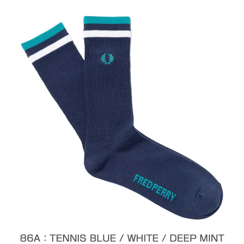 FRED PERRY フレッドペリー Tipped Sports Socks F20010 （日本製