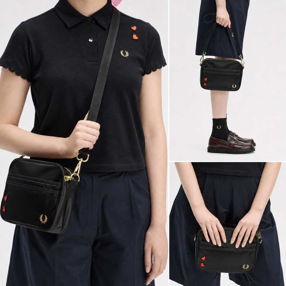 フレッドペリー バッグ FRED PERRY Amy Winehouse Mini Shoulder Bag 
