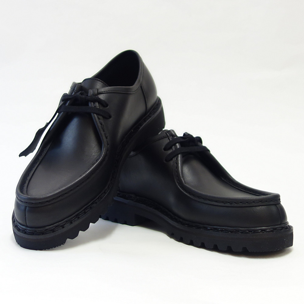 フランス製　MEPHISTO メフィスト　パンチングレザーシューズ(EUR)7 メフィスト MEPHISTO PEPPO（ペッポ）ブラック （フランス製