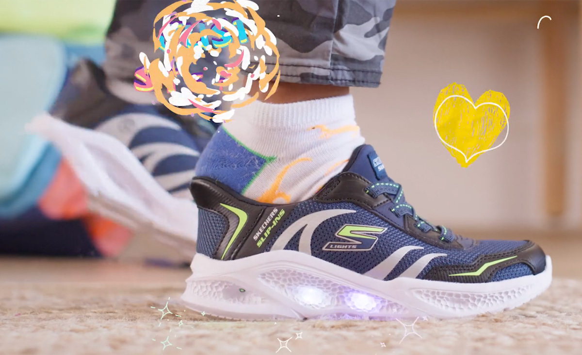 スケッチャーズ SKECHERS MICROSPEC MAX ブリスクストライプ 403890L