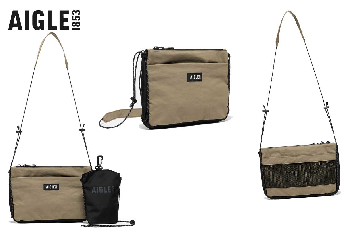 AIGLE（エーグル） AIGLE ZNHBC77 リサイクルナイロン サコッシュ