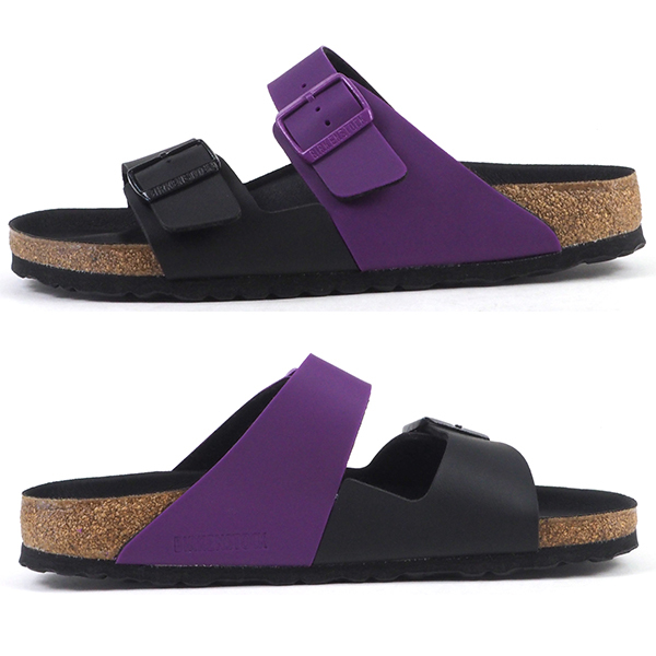 Birkenstock ブラック ダブルストラップサンダル ビルケンシュトック BIRKENSTOCK MILANO ミラノ ストラップ