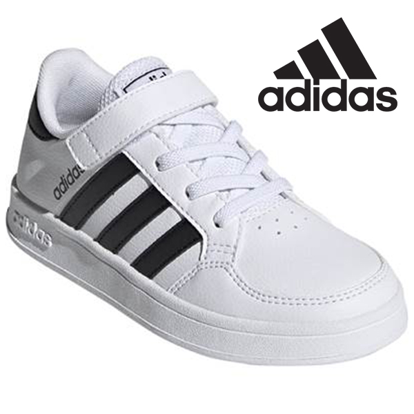 アディダス キッズ スニーカー ホワイト/ブラック adidas アディダス スニーカー キッズ 靴 白 ホワイト 黒