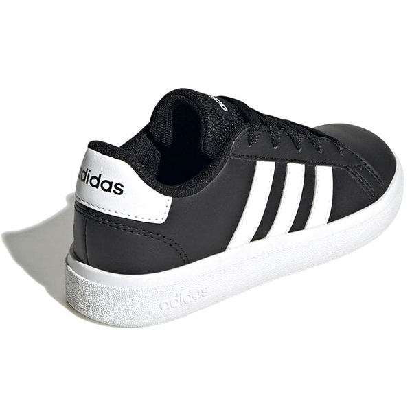 再入荷商品 靴 キッズ スニーカー アディダス adidas 黒 通学 ブラック シューズ(男性用)