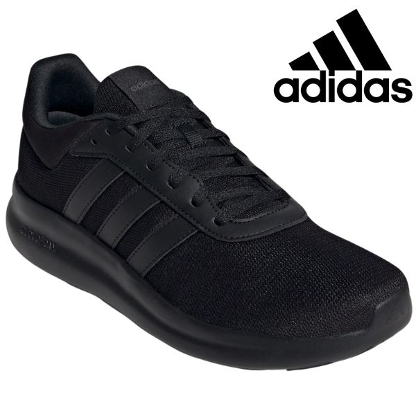 adidas（アディダス） スニーカー メンズ 靴 黒 ブラック 軽量 軽い