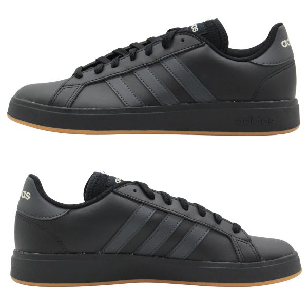 【美品】adidas 黒 スニーカー 収納袋付き ☆adidas☆ OZTHEMIS 厚底 スニーカー 黒 ウィメンズシューズ
