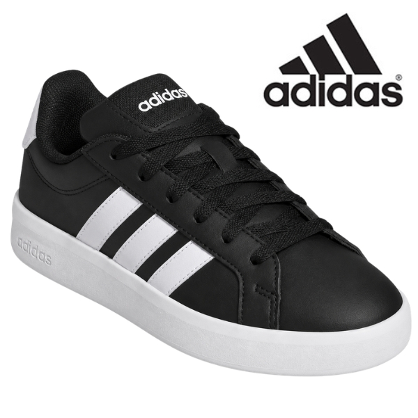 adidas（アディダス） スニーカー キッズ ジュニア レディース 黒
