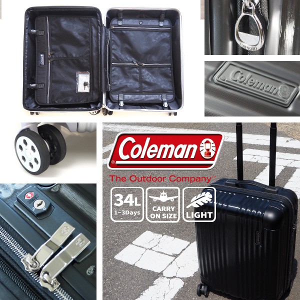 Coleman（コールマン） キャリーケース 14-59 スーツケース メンズ