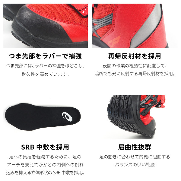 ウィンジョブ アシックス asics プロテクティブスニーカー 安全作業靴