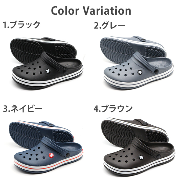 サンダル メンズ 靴 2WAY 軽量 軽い サボサンダル クロッグサンダル 海