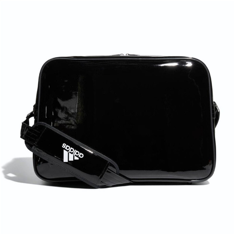 アディダス adidas エナメルショルダーバッグ エナメルバッグ L ETX13