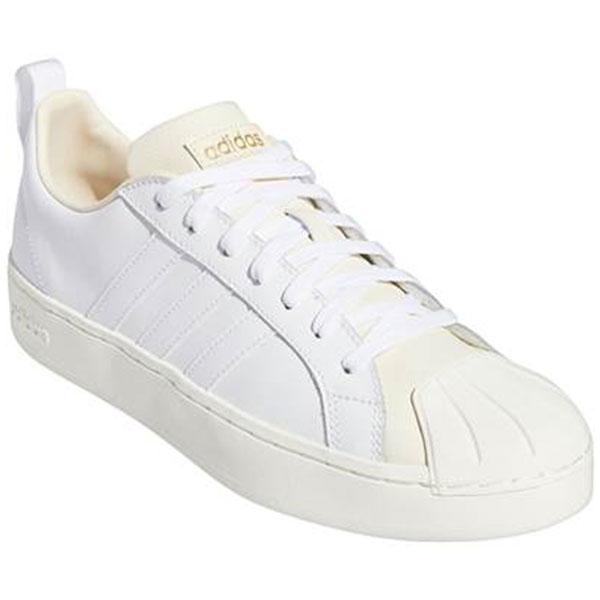 アディダス スニーカー メンズ 靴 白 ホワイト 天然皮革 ストリートチェック クッション性  adidas STREETCHECK M｜shoesbase｜02
