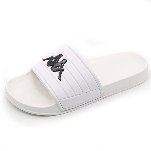 カッパ Kappa サンダル メンズ 靴 黒 白 シャワーサンダル ビーチサンダル 海 夏 ロゴ ブランド LOGO NOLES｜shoesbase｜03