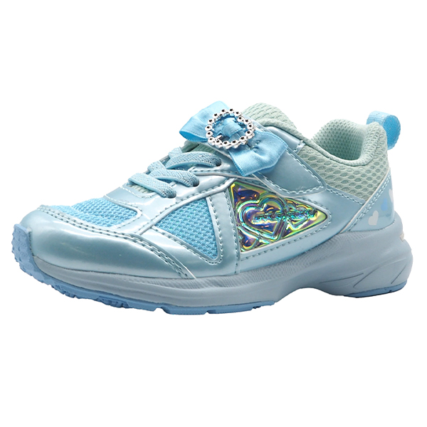 スニーカー キッズ 子供 ジュニア 靴 女の子 軽量 軽い ベルクロ ゴム紐 外せるインソール マジックテープ リボン スパイク カップインソール 瞬足 Lec 7350 Lec7350 シューズベース Yahoo Japan店 通販 Yahoo ショッピング