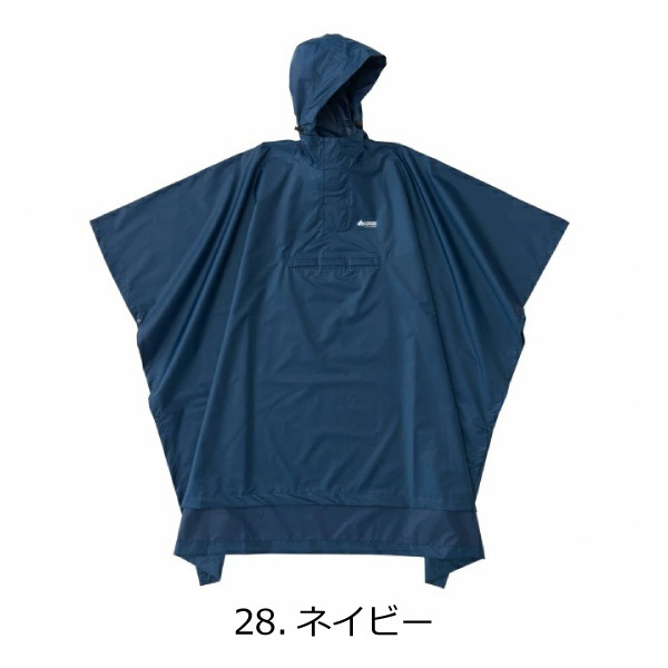 LOGOS ロゴス カッパ 雨具 レインポンチョ クライド 28269 メンズ