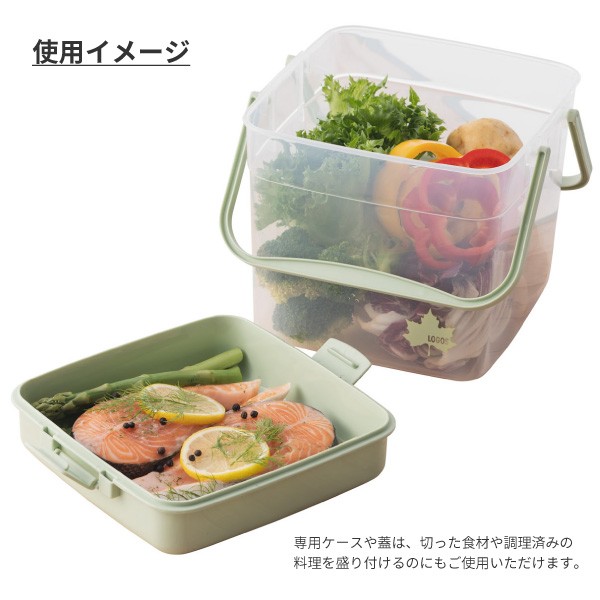 LOGOS（ロゴス） アウトドア用カトラリーセット 箸付き食器セットBOX 