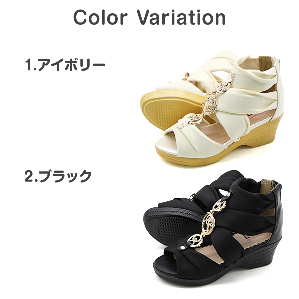 サンダル キッズ 子供 ジュニア 靴 女の子 黒 ブラック 白 かわいい