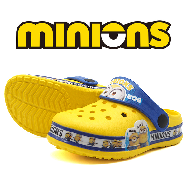 MINIONS（ミニオンズ） サンダル キッズ ジュニア 子供 靴 クロッグ