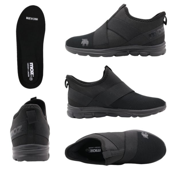 moz（モズ） スリッポン レディース 靴 ハンズフリー 手を使わない