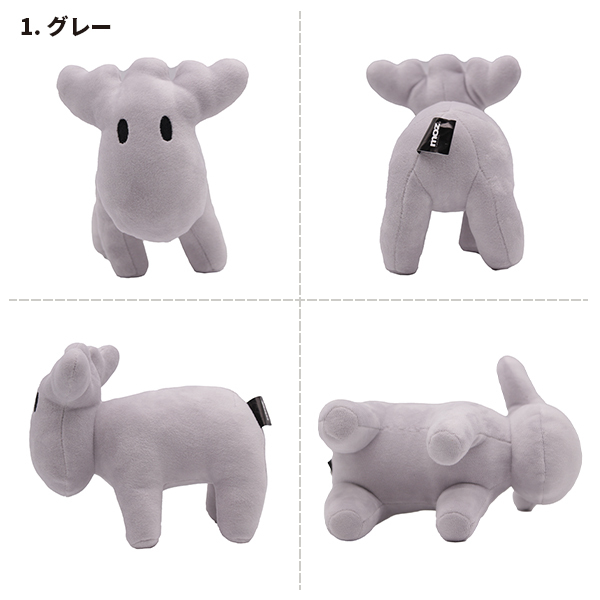 moz⭐︎sweden モズ　ぬいぐるみ ぬいぐるみ ミニ グレー MZ - moz Sweden公式オンラインストア