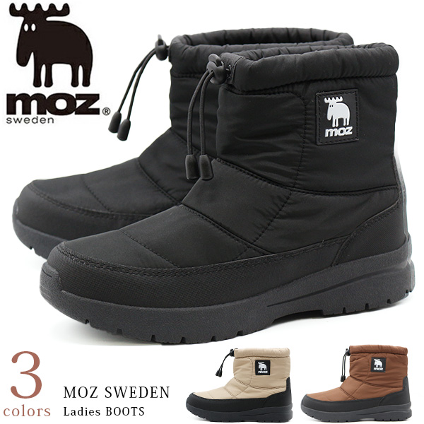 moz（モズ） ブーツ レディース 靴 長靴 スノーブーツ ダウンブーツ
