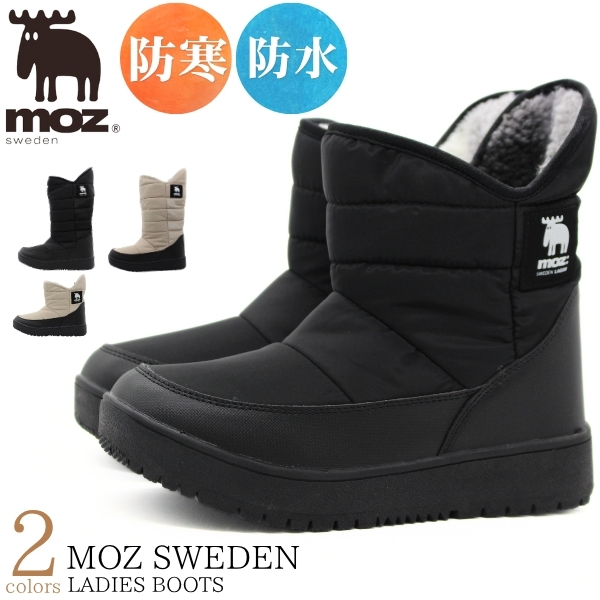 moz（モズ） ブーツ レディース 靴 長靴 スノーブーツ ダウンブーツ