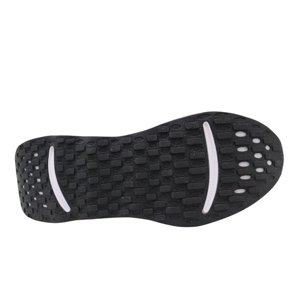 NIKE（ナイキ） スニーカー レディース 靴 黒 ブラック 白ソール 歩き