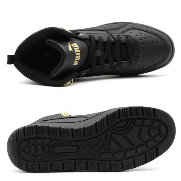 PUMA プーマ スニーカー メンズ 靴 ハイカット 黒 ブラック 白